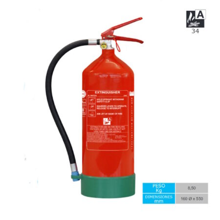 Extintor Lítio 6lts