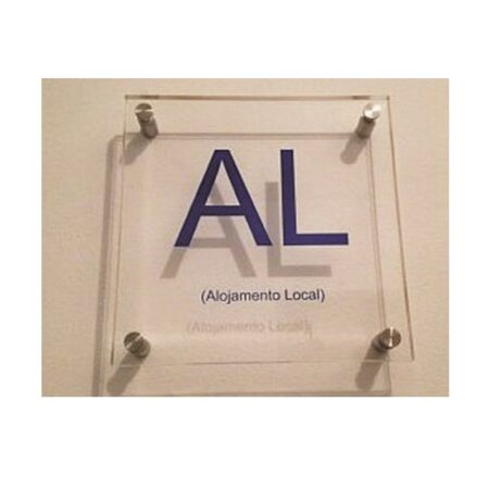 Placa identificativa AL 200x200mm