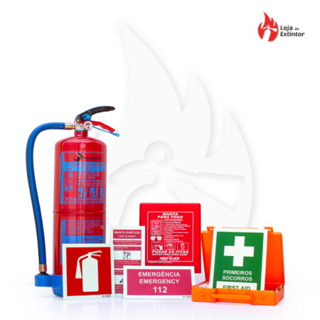Pack Alojamento Local - Apartamento - Extintor Água ABF 6Lts